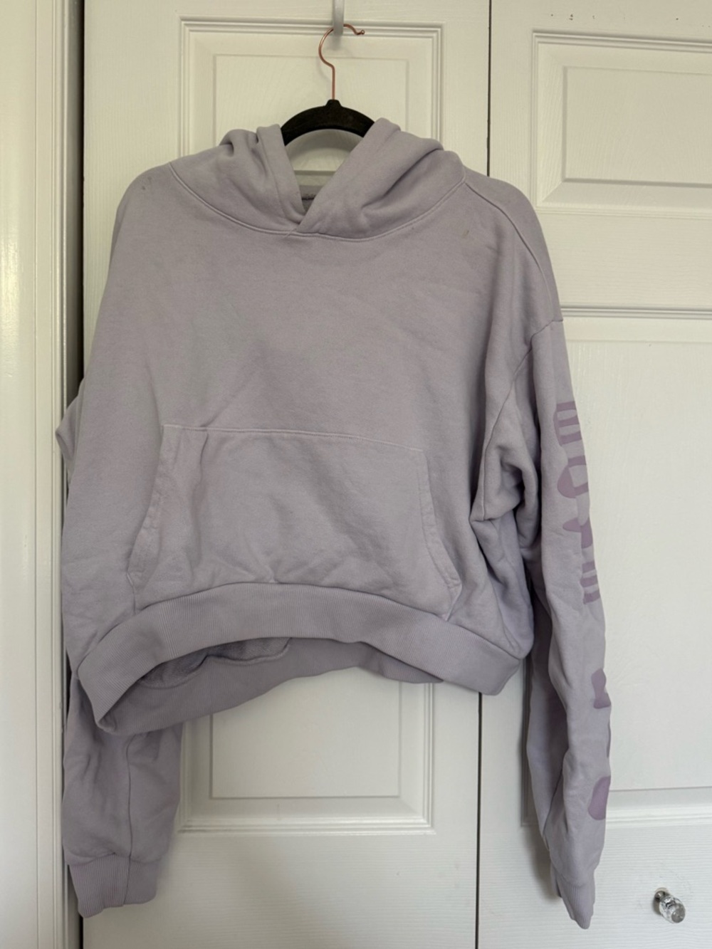 BOYS LIE i hope youre happy lavender hoodie